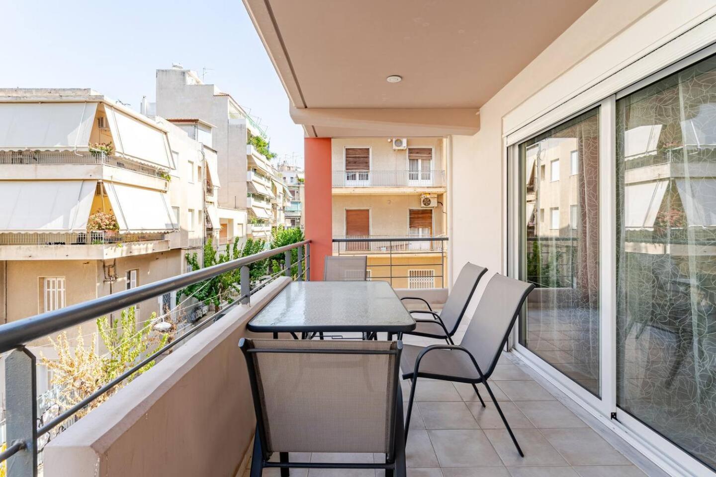 Ferienwohnung Lux & Style 75Sqm With Private Parking In Athen Exterior foto
