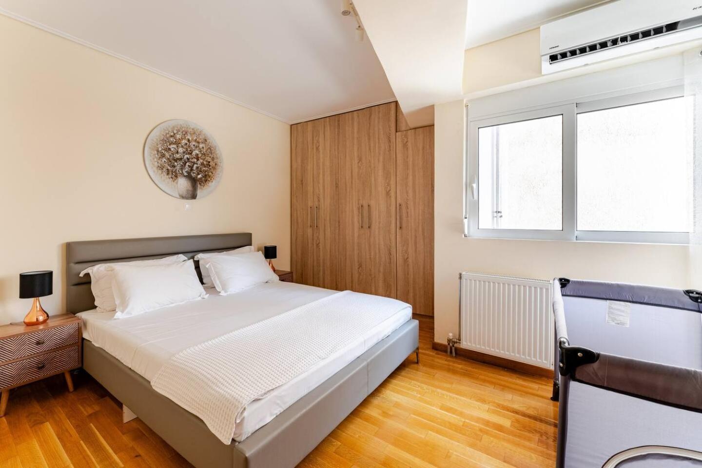 Ferienwohnung Lux & Style 75Sqm With Private Parking In Athen Exterior foto