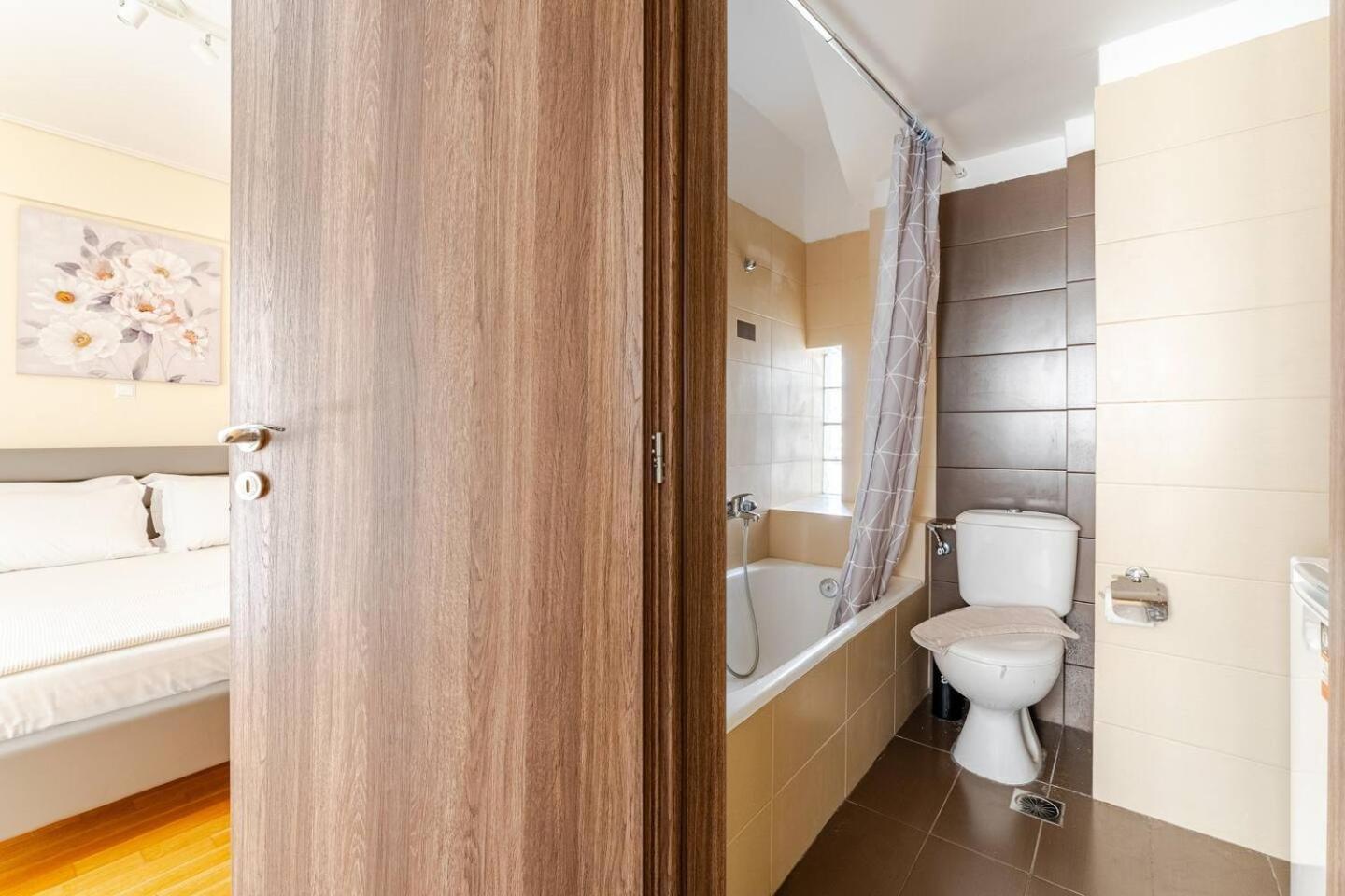 Ferienwohnung Lux & Style 75Sqm With Private Parking In Athen Exterior foto