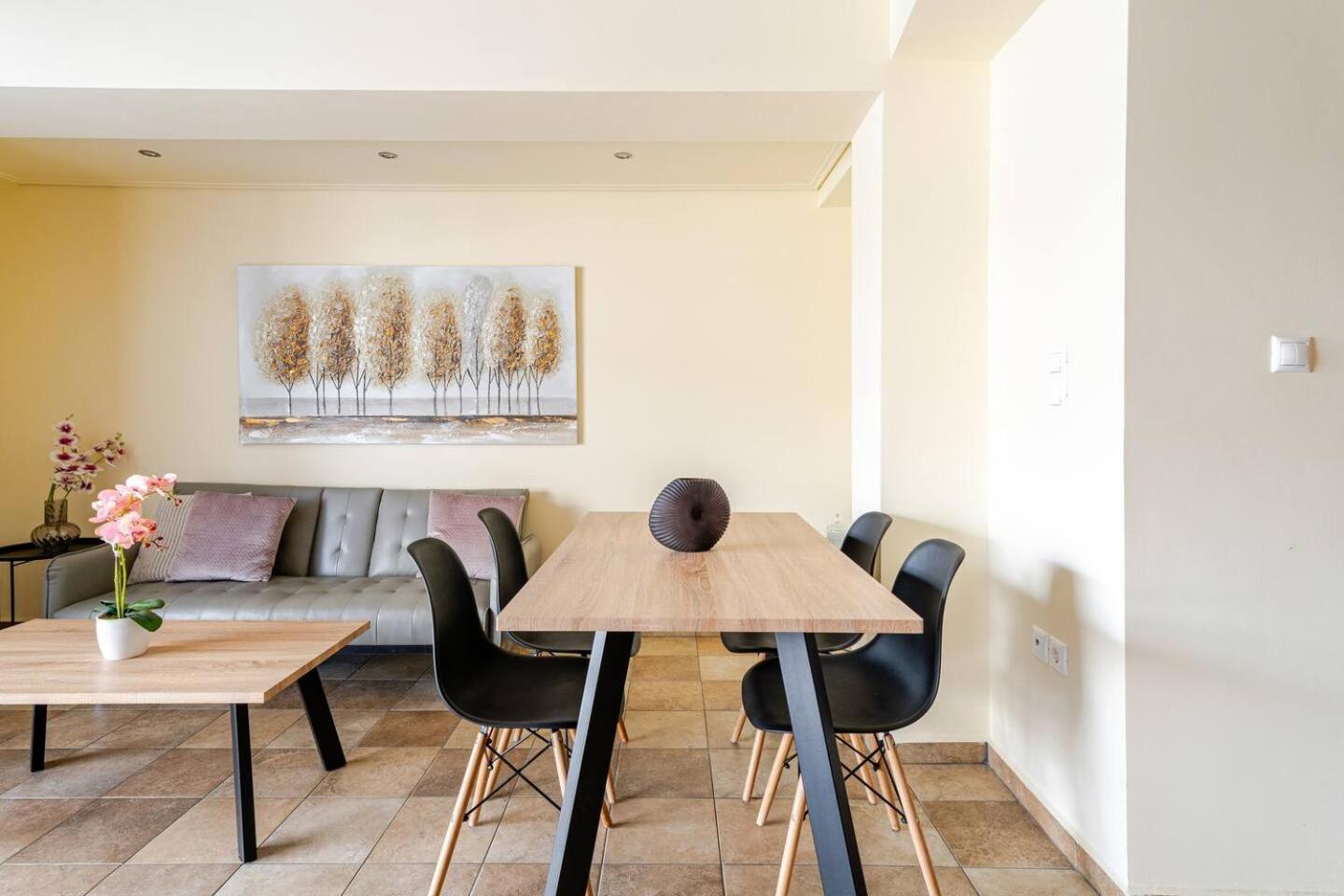 Ferienwohnung Lux & Style 75Sqm With Private Parking In Athen Exterior foto